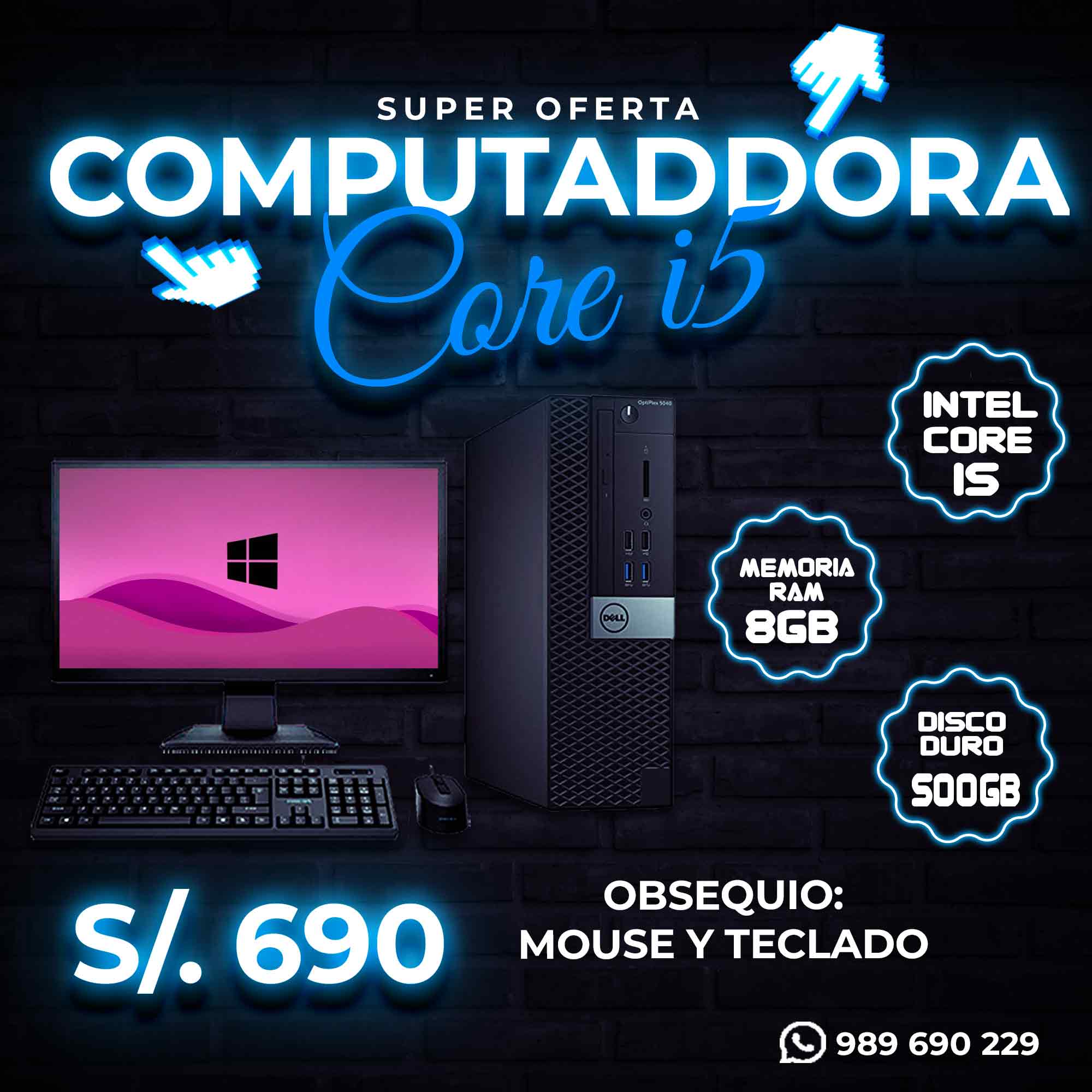 SUPER OFERTA EN COMPUTADORA CORE I5